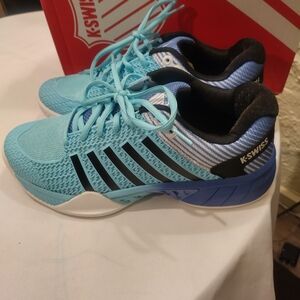 K-Swiss Express Light Pickleball Size 8.5 Turq/ Jewel/Black Brand New In Box